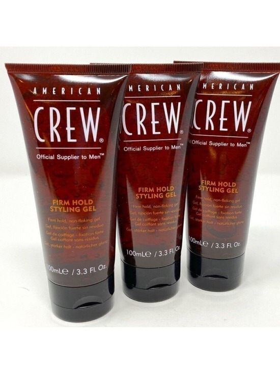 American Crew for Men Other - 8x American Crew Official Supplier - Men- Firm Hold Styling Gel Tubes 3.3oz New